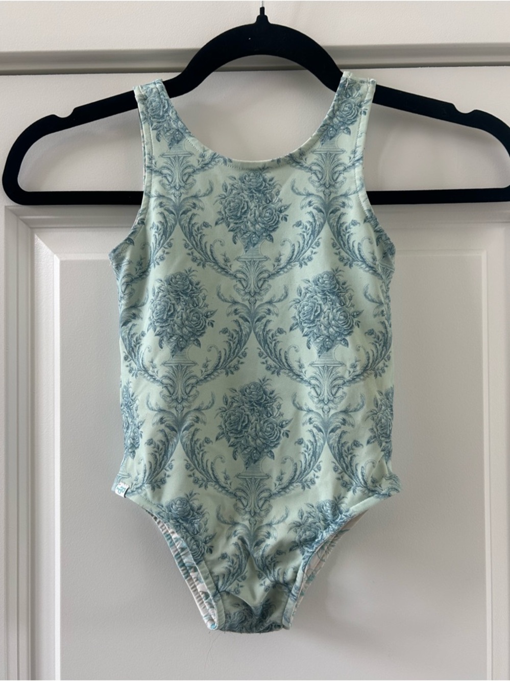Posh Peanut 3/4 One Piece Girls Swim Suit - Picture 3 of 8